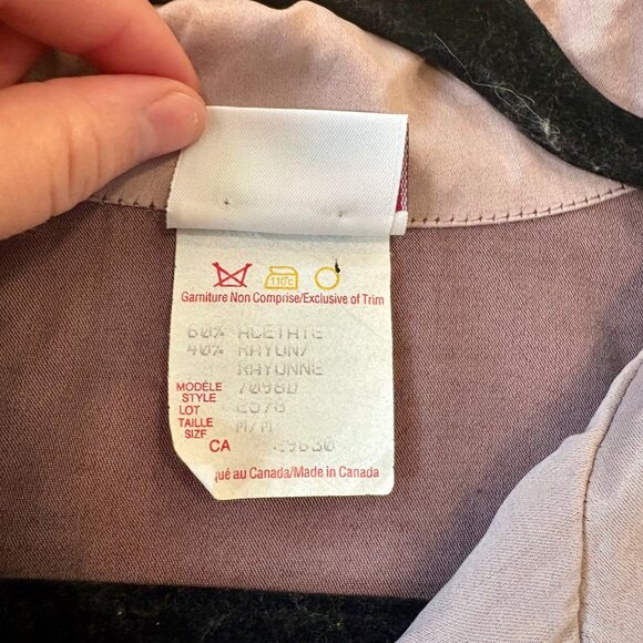 Style My Way Light Purple Blouse T-Shirt Top – Size Medium - Picture 8 of 9